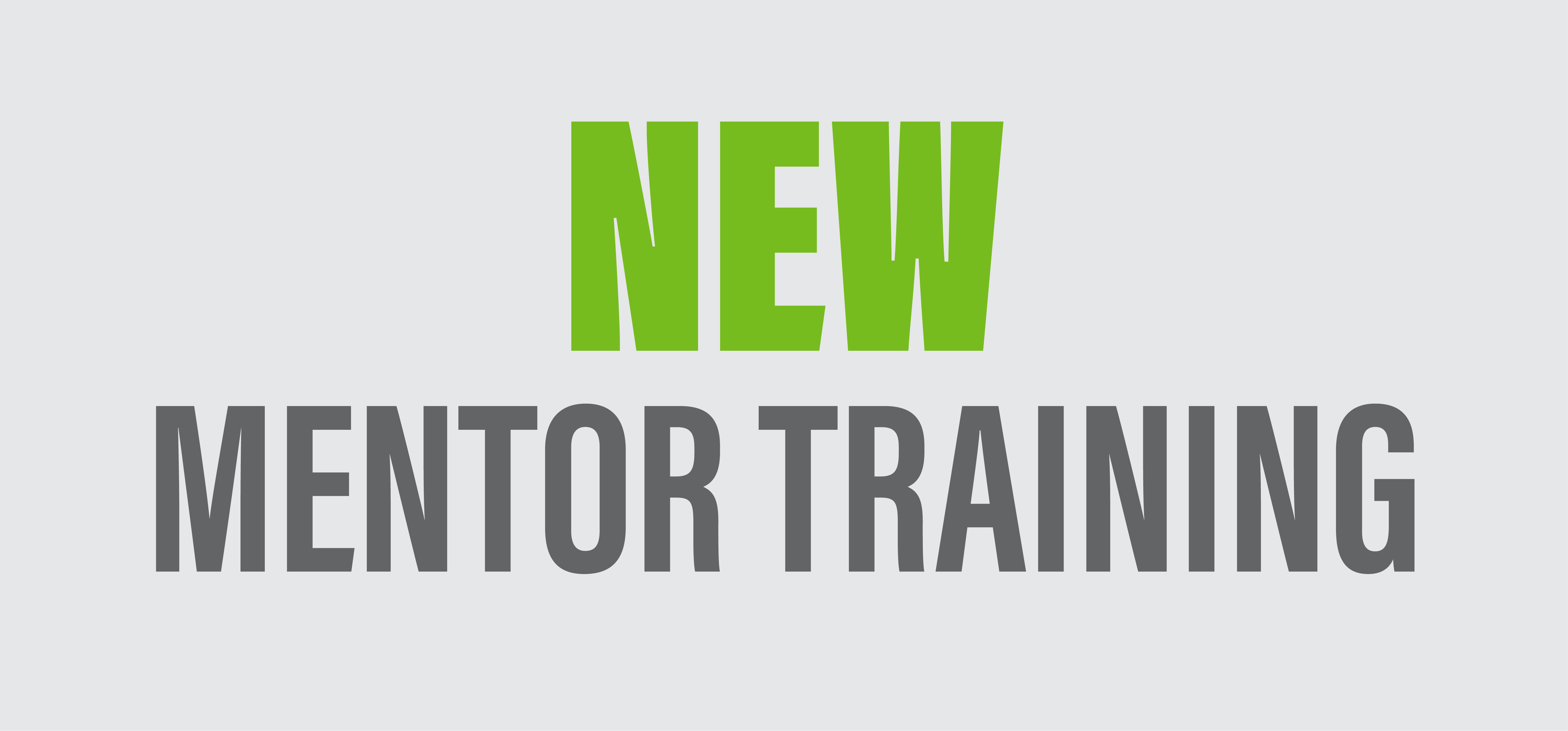 New Mentor Training