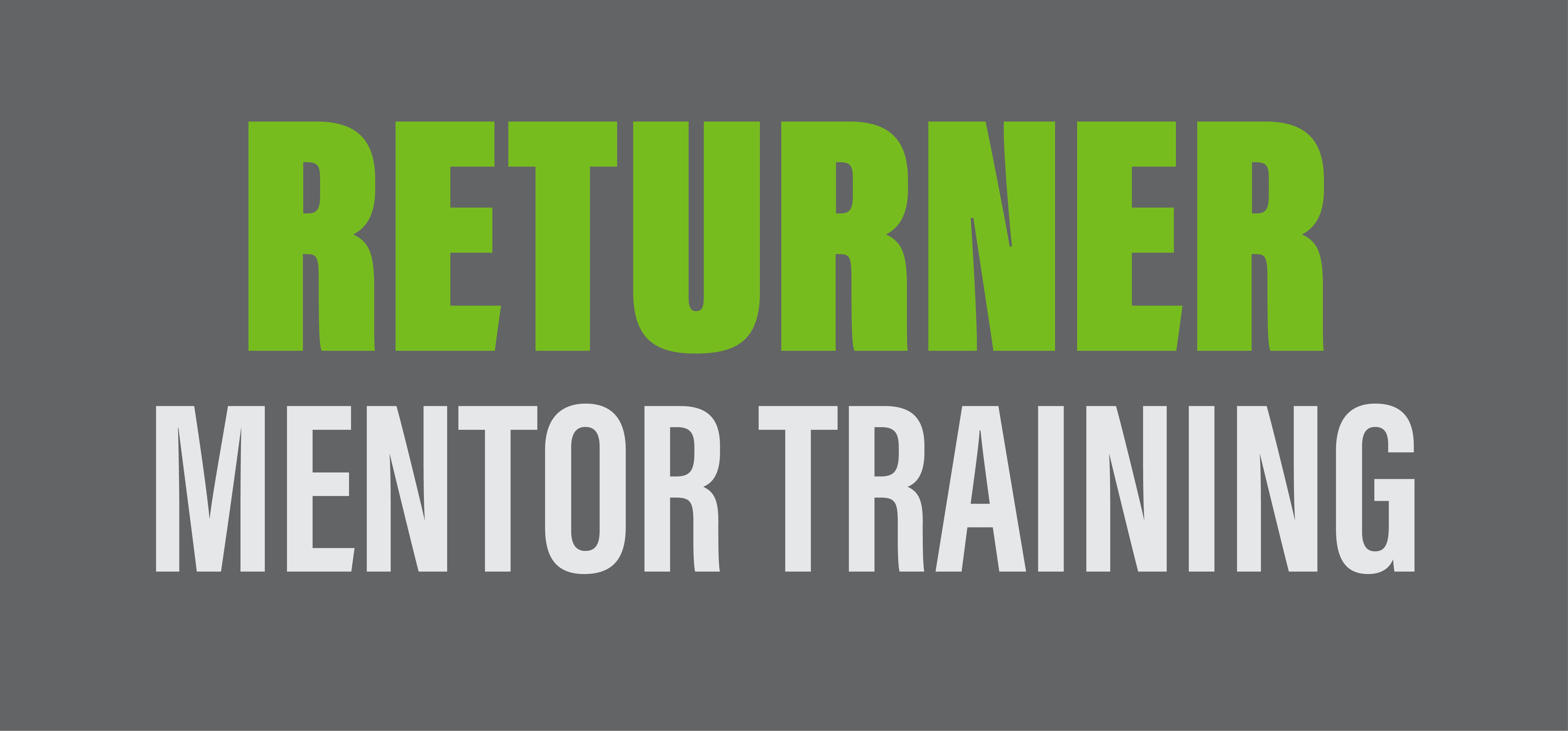 Returner Mentor Training